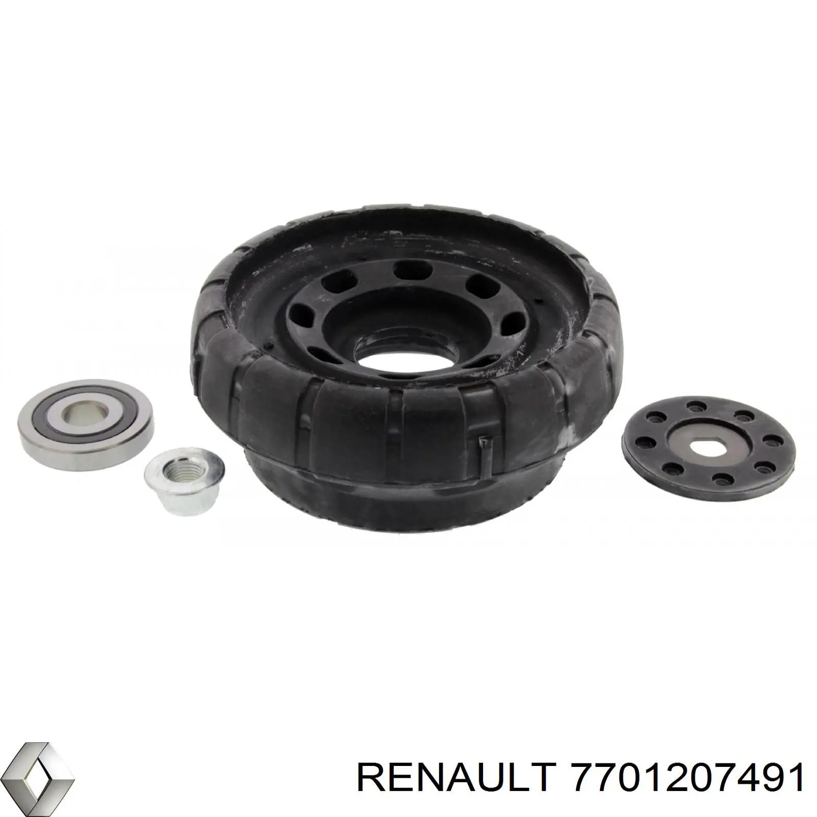 Опора стойки амортизатора переднего Renault (RVI) 7701207491 цена, от 36.04 USD