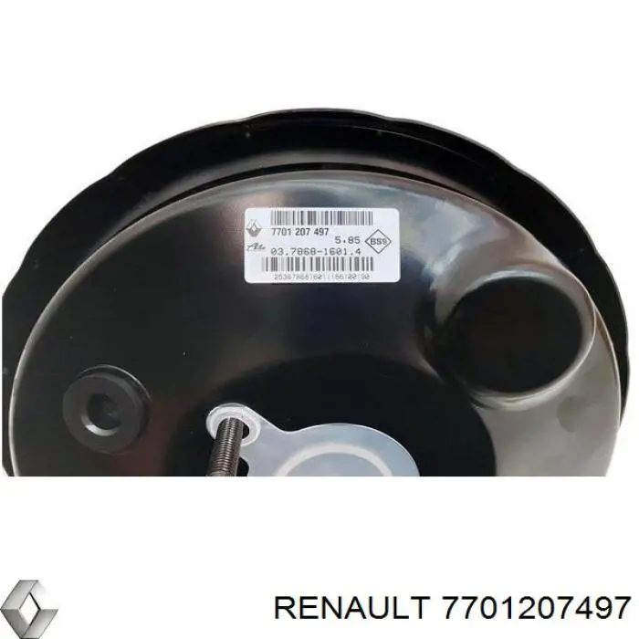 Усилитель тормозов 7701207497 Renault (RVI)