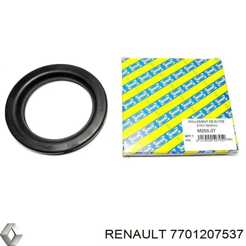 Soporte amortiguador delantero 7701207537 Renault (RVI)