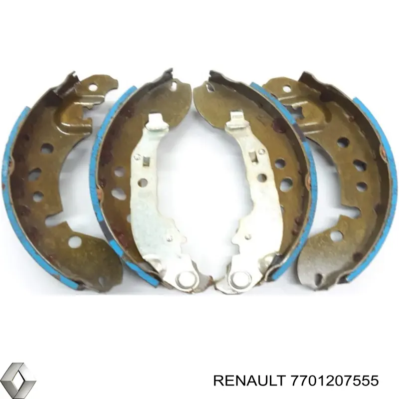 Тормоза рабочие задние ножные и тормозные барабаны Renault (RVI) 7701207555 цена, от 18.35 USD