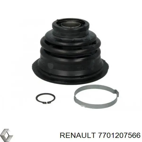 Fuelle, árbol de transmisión delantero interior izquierdo 7701207566 Renault (RVI)