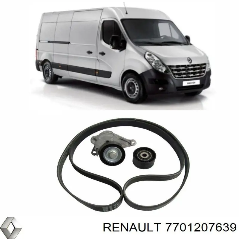 Купить 7701207639 Renault (RVI) Ремкомплект суппорта тормозного, заднего