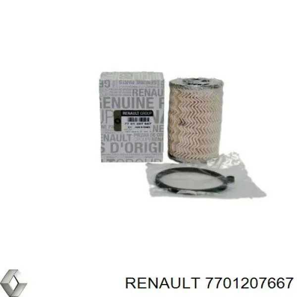 Топливный фильтр 7701207667 Renault (RVI)
