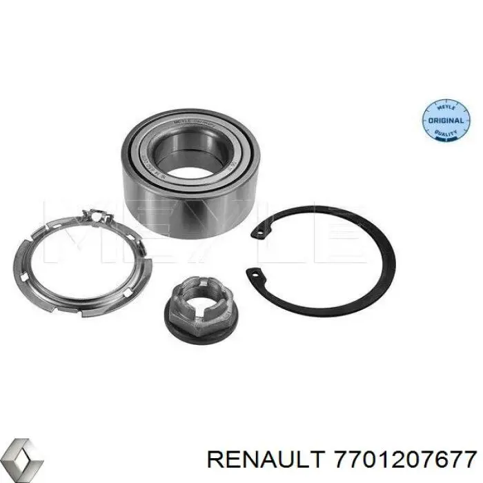 7701207677 Renault (RVI) Подшипник ступицы передней