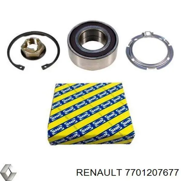 Комплект подшипника ступицы колеса Renault (RVI) 7701207677 цена, от 40.87 USD