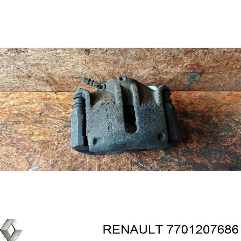 Тормозной суппорт Renault (RVI) 7701207686 цена, от 20.56 USD