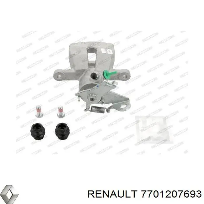 Купить 7701207693 Renault (RVI) Суппорт задний левый