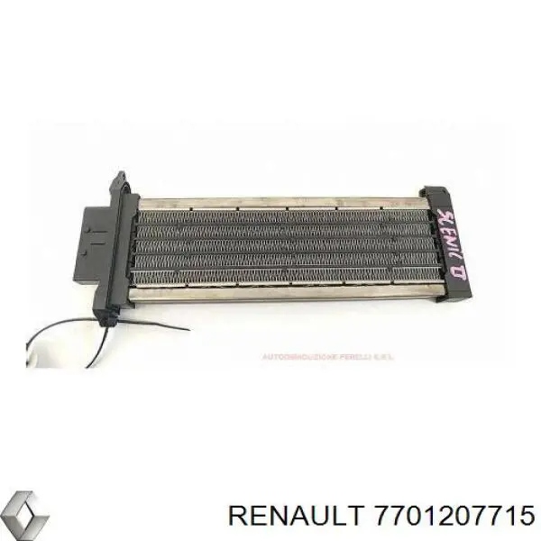 Электроподогреватель воздуха системы отопления салона Renault (RVI) 7701207715 цена, от 14.66 USD