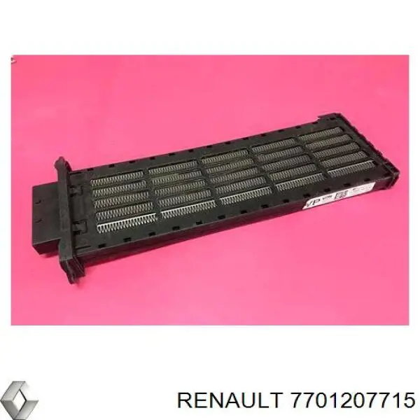 Электроподогреватель воздуха системы отопления салона Renault (RVI) 7701207715