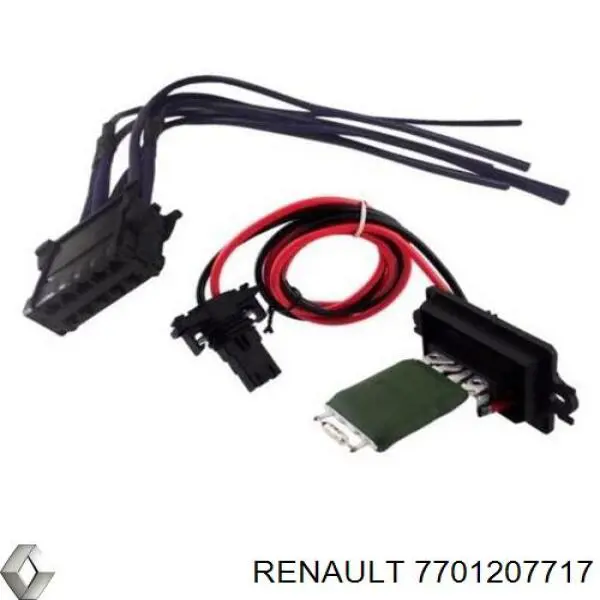 Купить 7701207717 Renault (RVI) Регулятор оборотов вентилятора печки