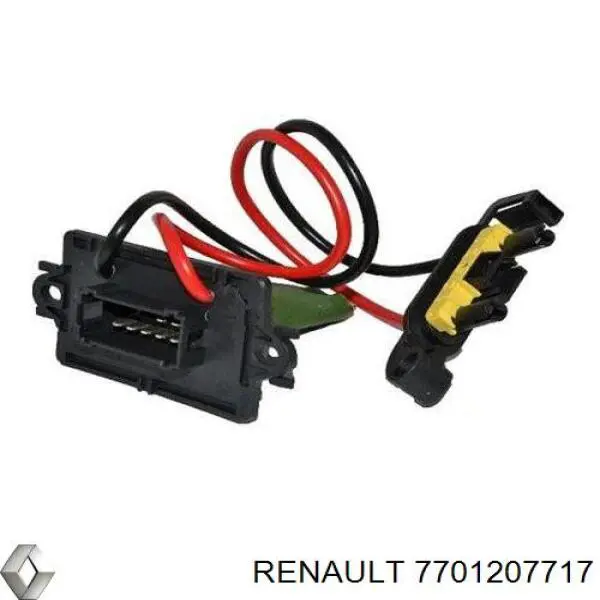Купить 7701207717 Renault (RVI) Регулятор оборотов вентилятора печки