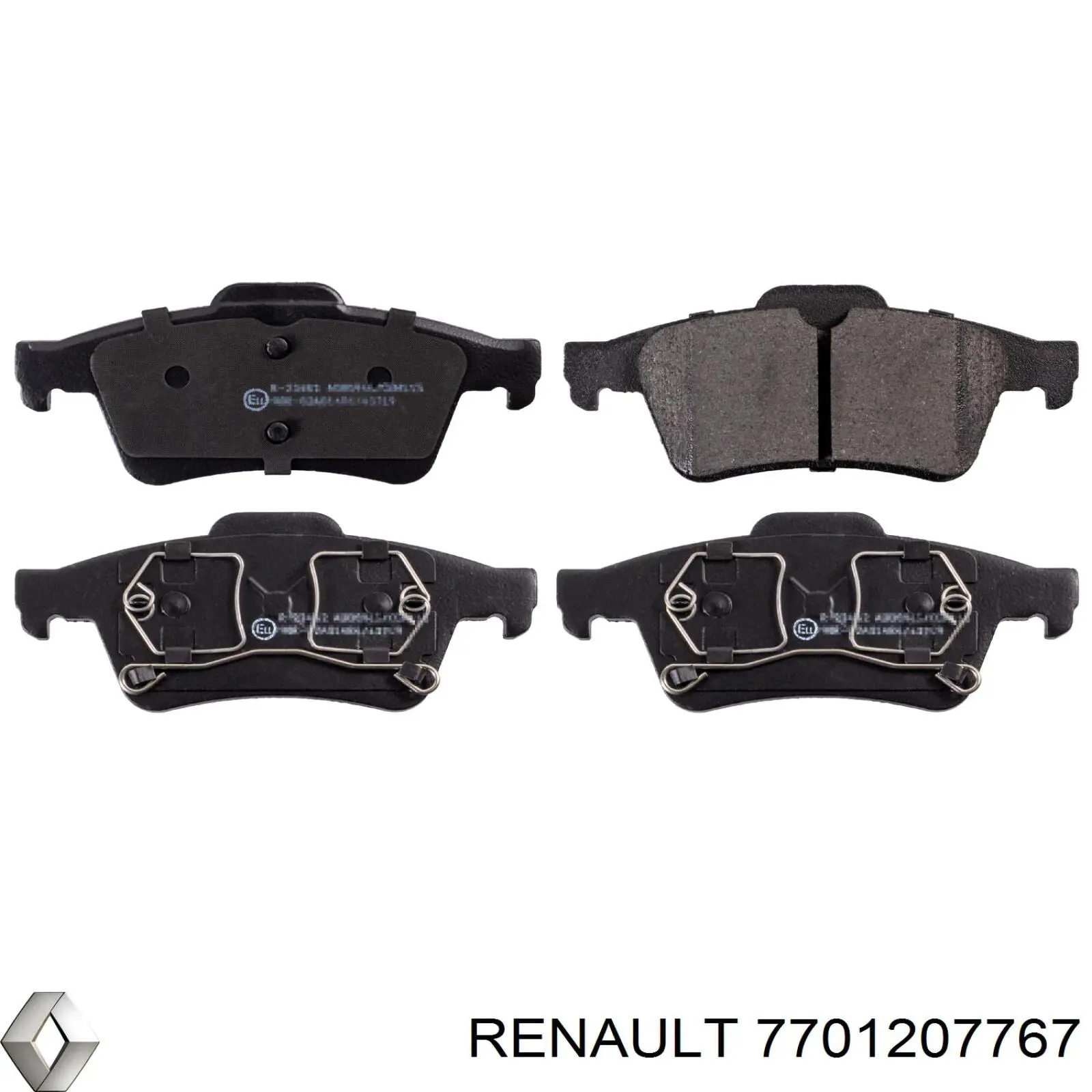 Колодки дисковые  Renault (RVI) 7701207767 цена, от 13.61 USD