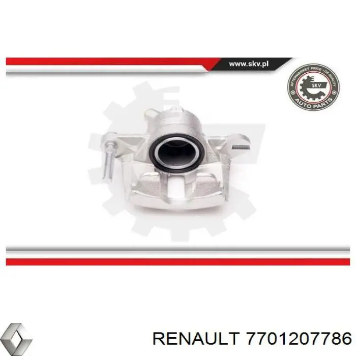 Купить 7701207786 Renault (RVI) Суппорт тормозной передний левый