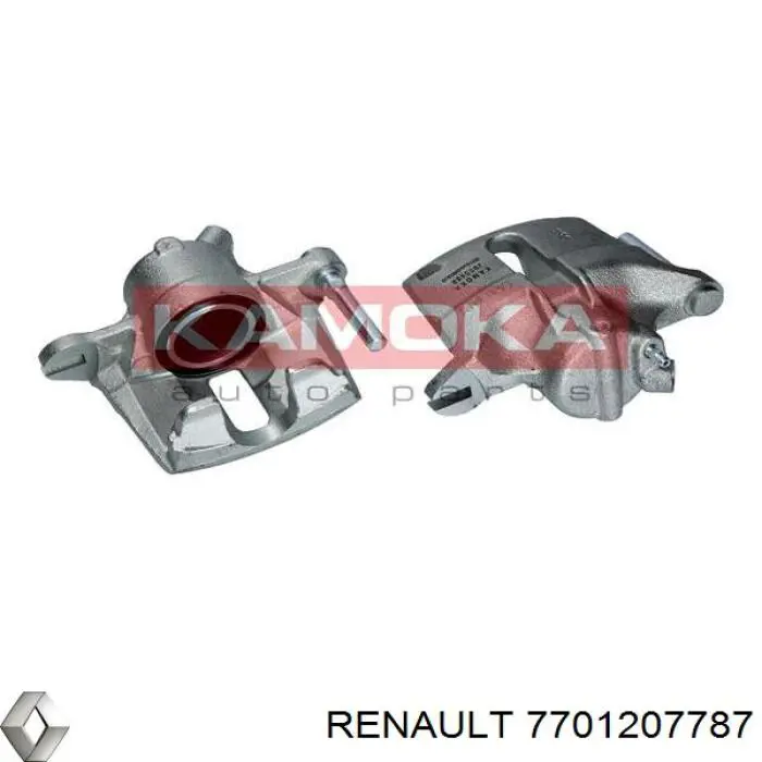7701207787 Renault (RVI) Суппорт тормозной, передний, правый
