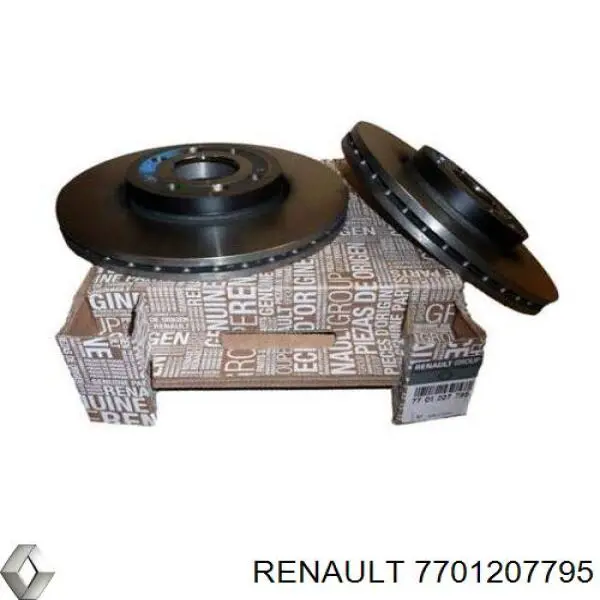 7701207795 Renault (RVI) Диск тормозной передний