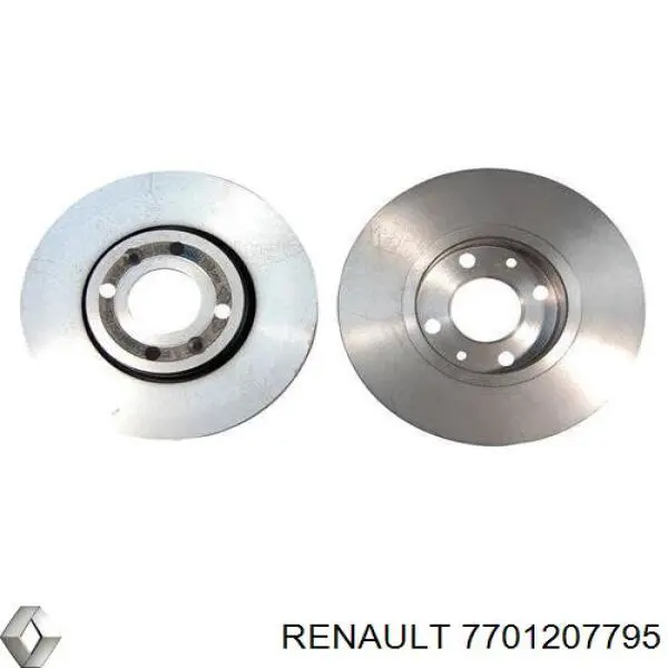 Тормоз дисковый передний Renault (RVI) 7701207795 цена, от 22.55 USD
