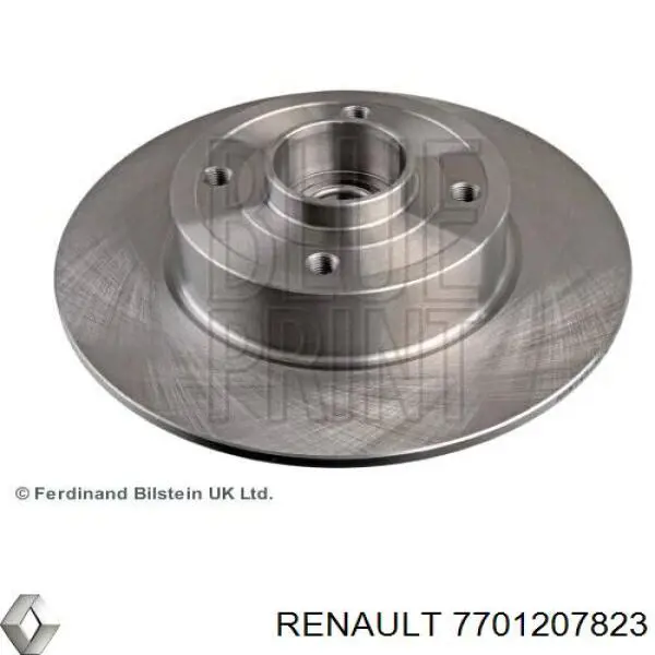 Задний тормозной диск Renault (RVI) 7701207823 цена, от 52.48 USD