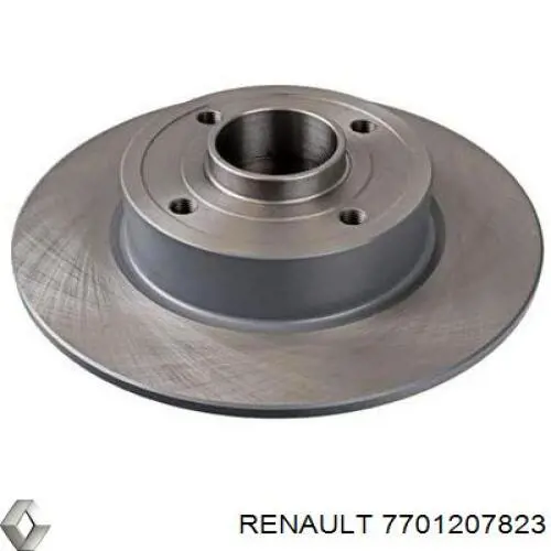 7701207823 Renault (RVI) диск тормозной задний