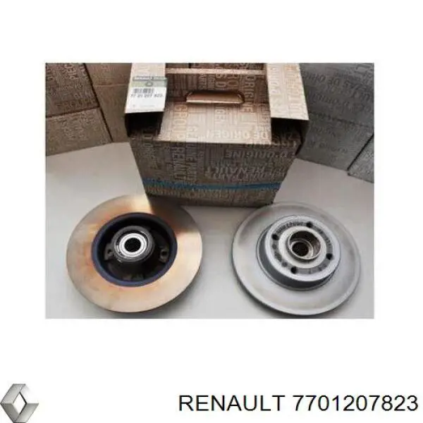 Задний дисковый тормоз Renault (RVI) 7701207823