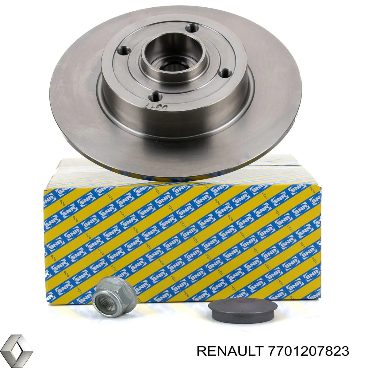 Тормозные диски 7701207823 Renault (RVI)