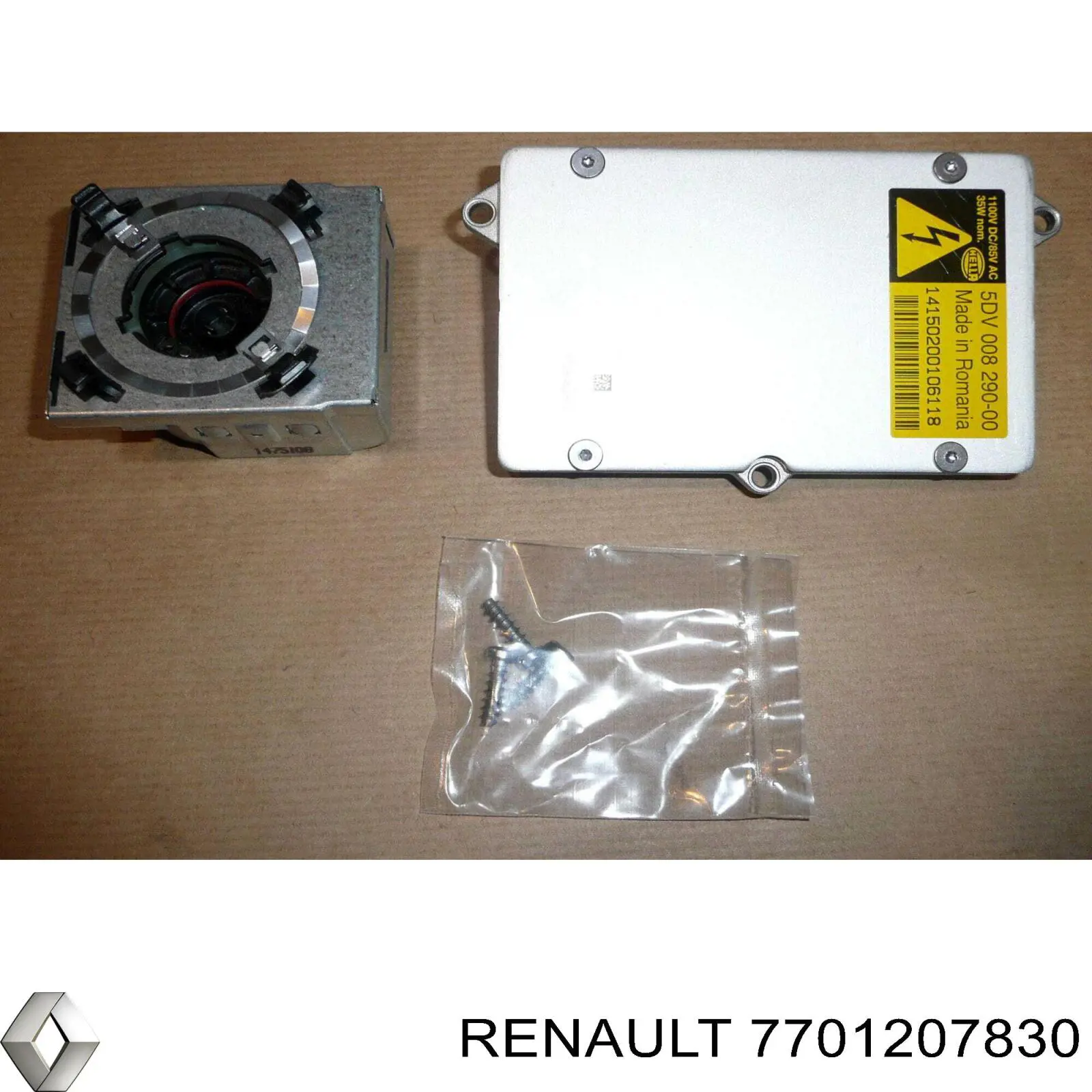 Блок розжига ксенона 7701207830 Renault (RVI)