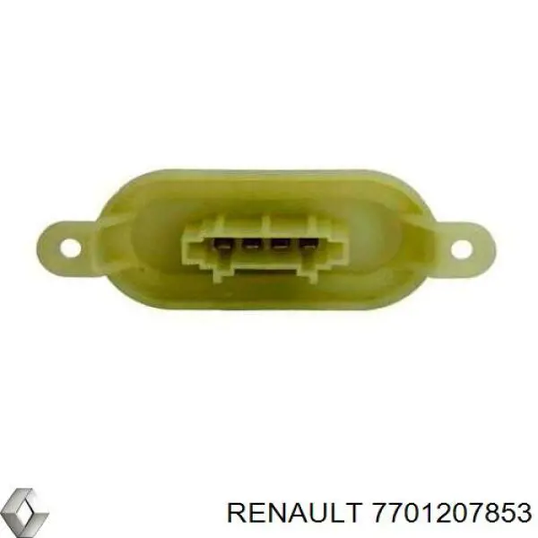 Resitencia, ventilador habitáculo 7701207853 Renault (RVI)