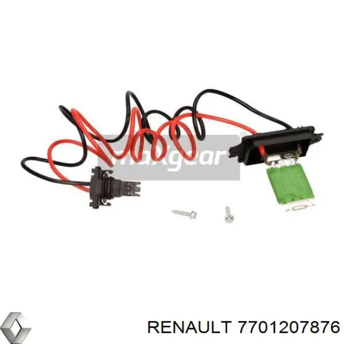 Резистор моторчика вентилятора кондиционера Renault (RVI) 7701207876 цена, от 16.33 USD