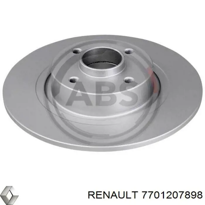 Задний дисковый тормоз Renault (RVI) 7701207898