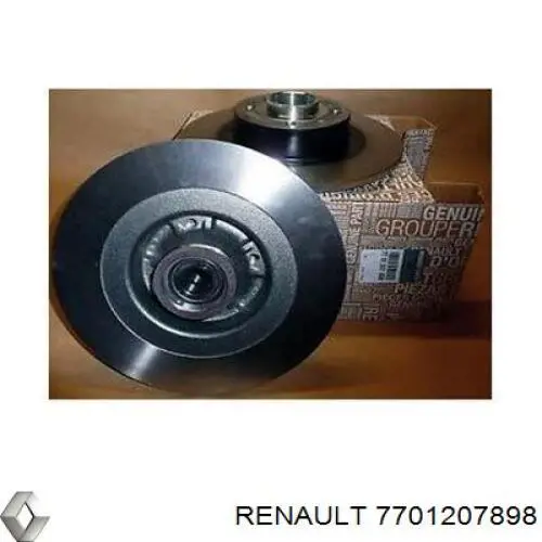 Задний тормозной диск Renault (RVI) 7701207898 цена, от 83.81 USD