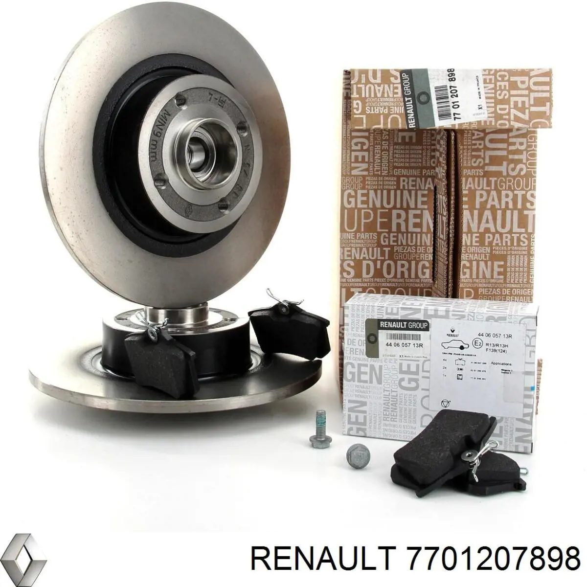 7701207898 Renault (RVI) Дисковый тормоз