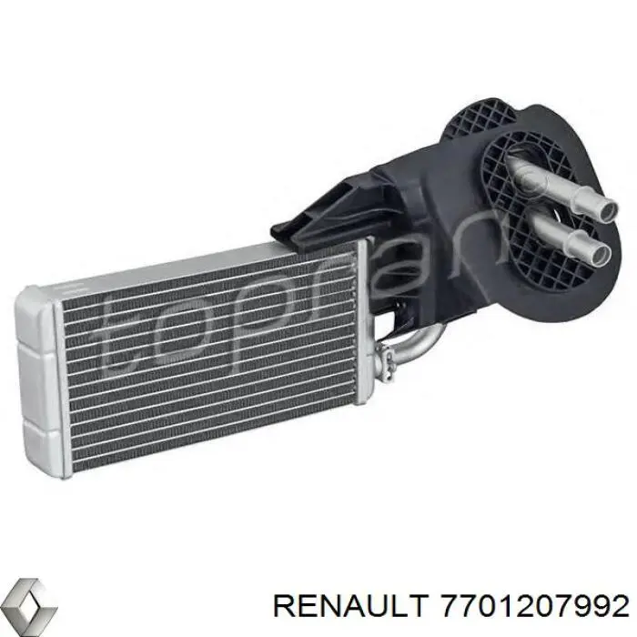 7701207992 Renault (RVI) радиатор печки