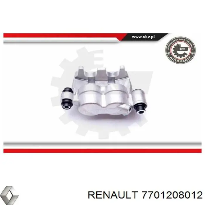 Суппорт тормозной передний левый Renault (RVI) 7701208012