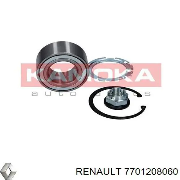 Подшипник ступицы 7701208060 Renault (RVI)