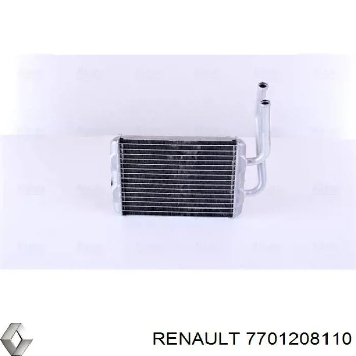7701208110 Renault (RVI) радиатор печки
