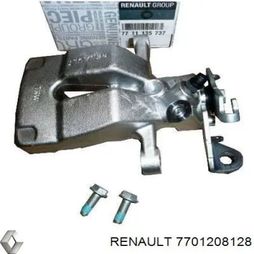 Купить 7701208128 Renault (RVI) Суппорт задний правый