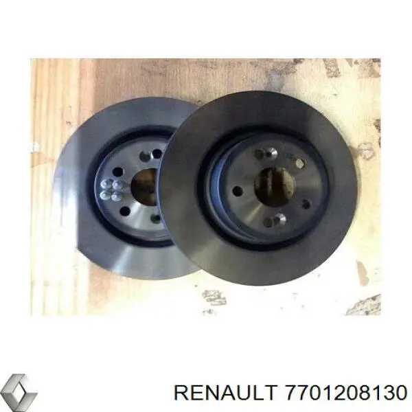 Передние тормозные диски 7701208130 Renault (RVI)