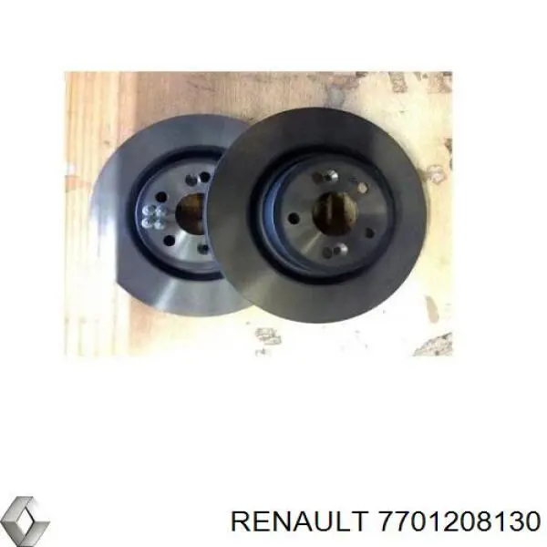 Freno de disco delantero 7701208130 Renault (RVI)