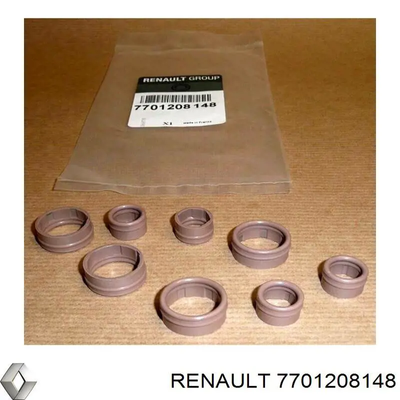 Кольцо уплотнительное трубки кондиционера Renault (RVI) 7701208148