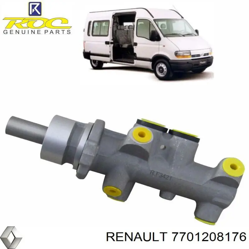 Цилиндр главный тормоза (гидротормозов) Renault (RVI) 7701208176 цена, от 38.21 USD