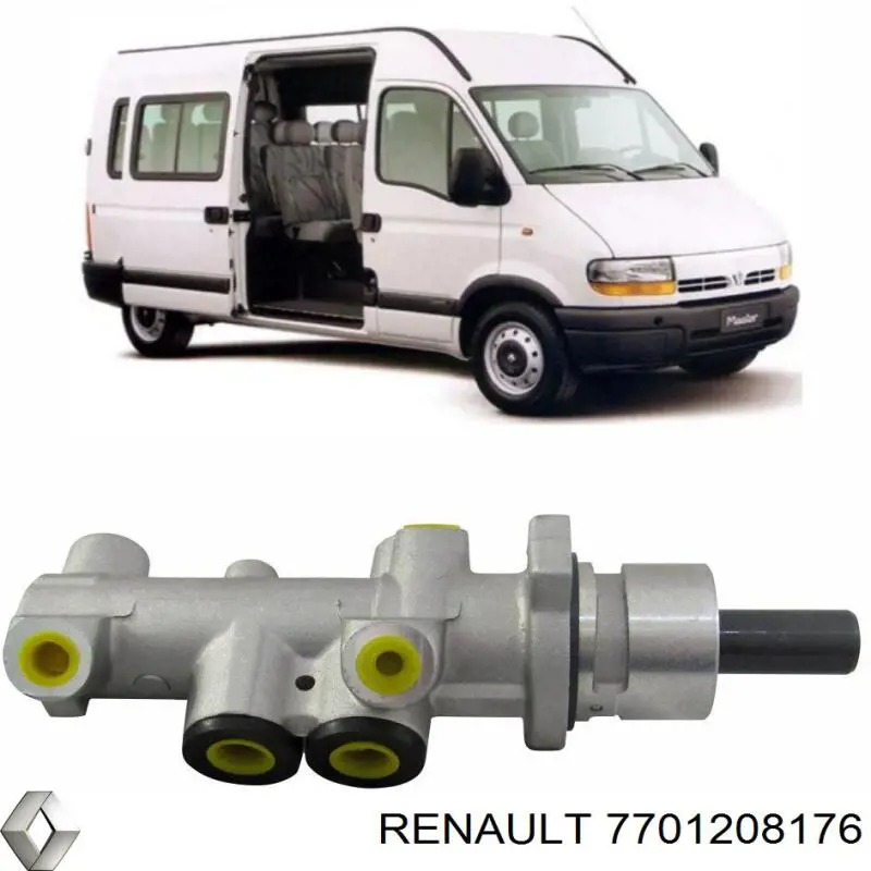 Цилиндр главный тормоза (гидротормозов) Renault (RVI) 7701208176 цена, от 38.21 USD