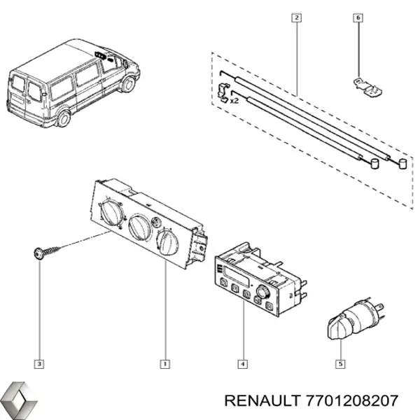  7701208207 Renault (RVI)