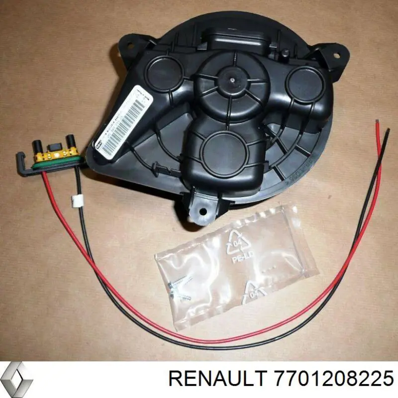 Вентилятор печки 7701208225 Renault (RVI)