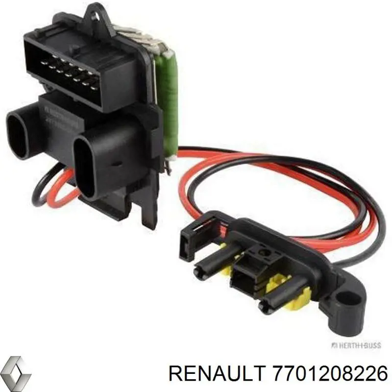 Купить 7701208226 Renault (RVI) Регулятор оборотов вентилятора печки