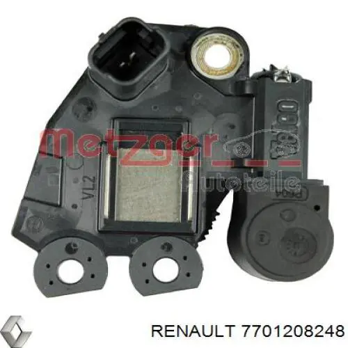 Regulador De Rele Del Generador (Rele De Carga) 7701208248 Renault (RVI)