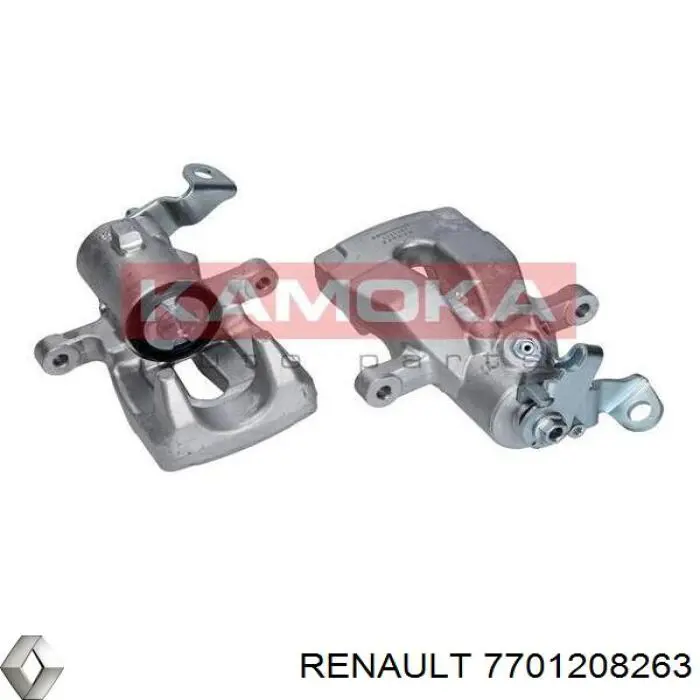 Суппорт задний левый 7701208263 Renault (RVI)