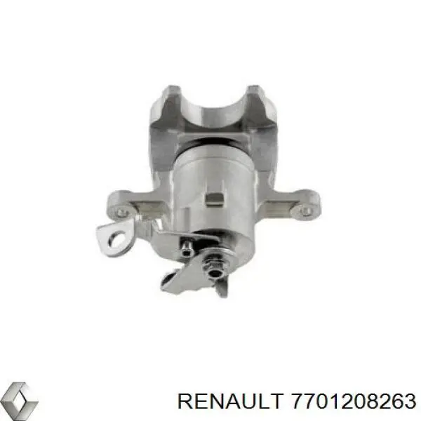 Суппорт тормозной задний левый 7701208263 Renault (RVI)