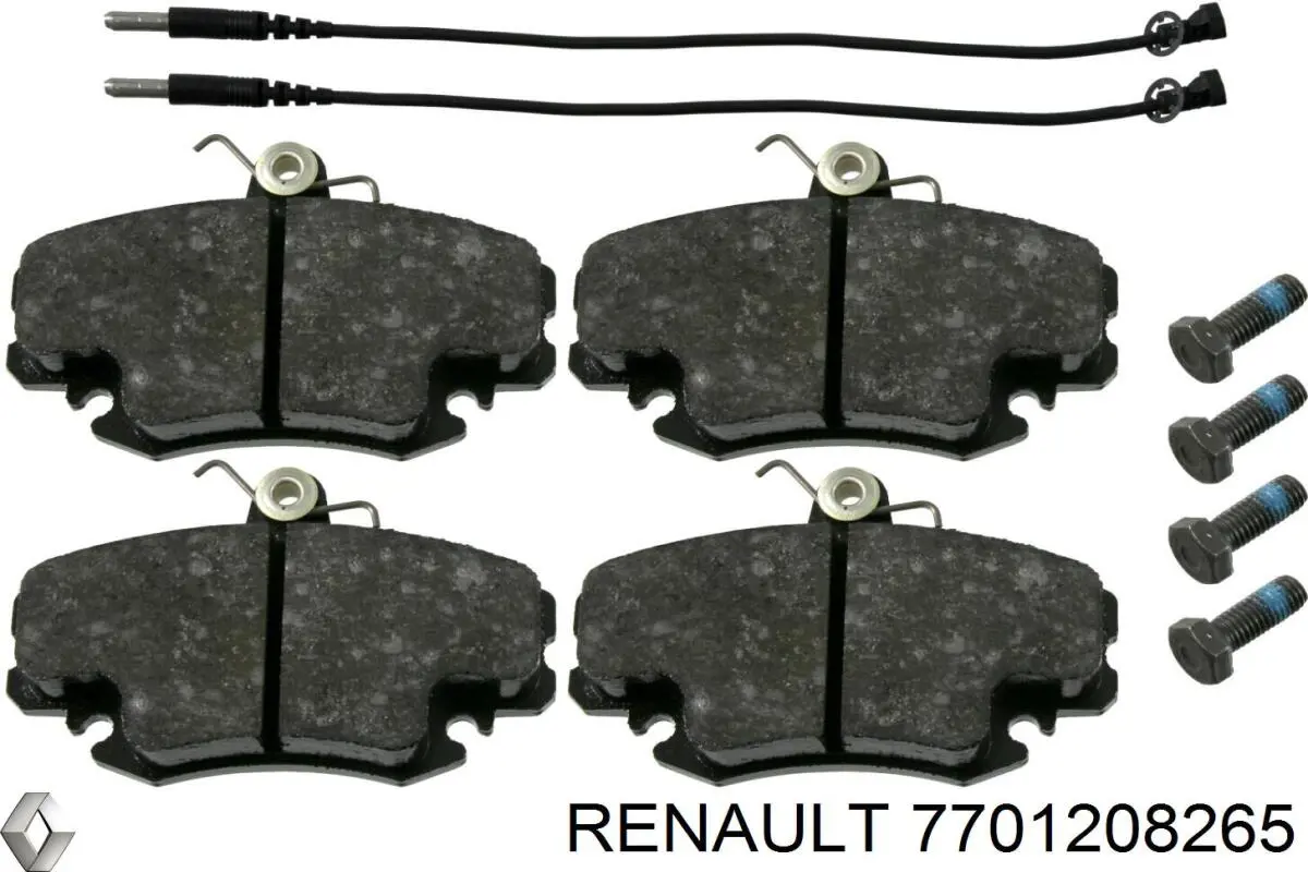 Купить 7701208265 Renault (RVI) Колодки тормозные