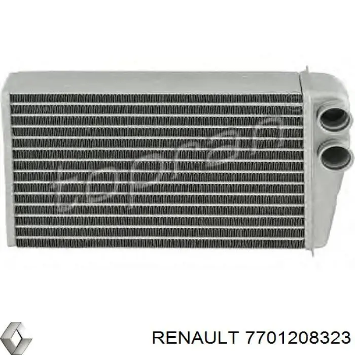 7701208323 Renault (RVI) radiador de forno (de aquecedor)
