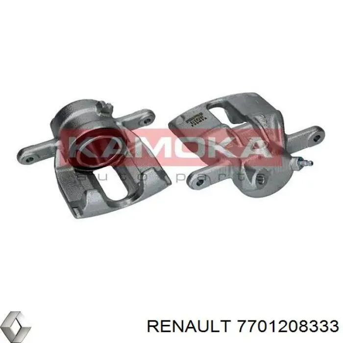 Суппорт тормозной передний правый 7701208333 Renault (RVI)