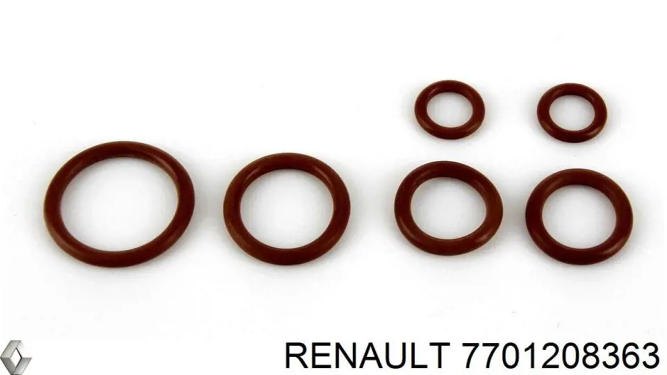 Ремкомплект компрессора кондиционера 7701208363 Renault (RVI)